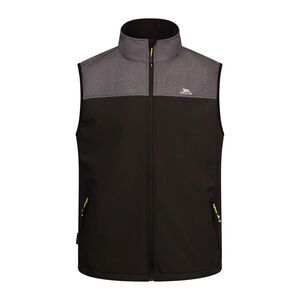 Trespass Mens Abbott Softshell Jacket / Dark Grey Marl